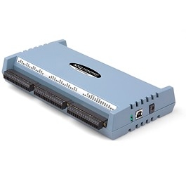 USB-2416-4AO 24-Bit, 1 kS/s, Temperature and Voltage Device, 32 SE/16 DIFF Expandable Analog Inputs, 4 Analog Outputs