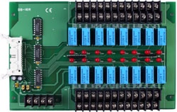 DB-16R 16-channel Relay Output Board