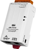 GW-7472 EtherNet/IP to Modbus RTU/TCP Gateway