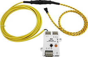 iSN-101/S/DIN Liquid Leak Detection Module, 1m Leak detect Cable (DIN-Rail mount)