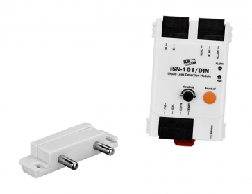 iSN-101/S3/DIN Liquid Leak Detection Module, Leakage probe (DIN-Rail mount)