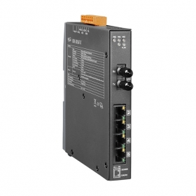 NSM-205AFT-T 4 port Ethernet + FX Fibre Switch (ST) - Rugged
