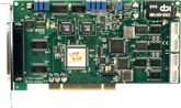 PCI-1202HU 32Ch.AI, 12-bit 44ks/s, 2AO, Dig I/O High Gain Board
