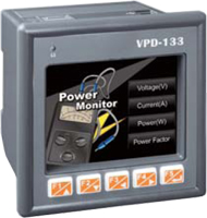 VPD-133-H2  3.5" TouchPAD HMI Display, IP65 Panel, Rubber keypad, PoE