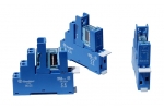 RM-48.61 Single Pole, Form C, 16 A power relay, DIN-rail mounting (4 in one box)